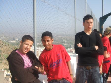 yo, rachid y ronaldinho